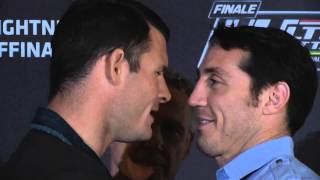 The Ultimate Fighter Nations Finale Bisping vs Kennedy Heated Faceoff [upl. by Debi]