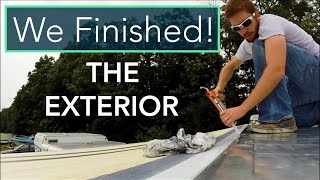 RV Awning Repair  Resealing the Roof with Dicor [upl. by Phaidra138]