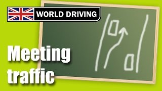 Meeting Traffic Driving Lesson  Clutch Control Tips [upl. by Otero]