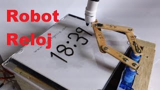 Robot Reloj como se Programa y Calibra Tutorial [upl. by Barhos]