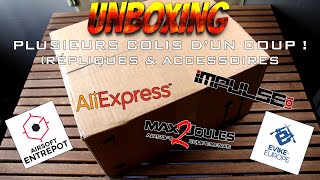 UNBOXING AIRSOFT  PLUSIEURS COLIS DUN COUP  🤫 Répliques amp Accessoires FR [upl. by Artekal400]