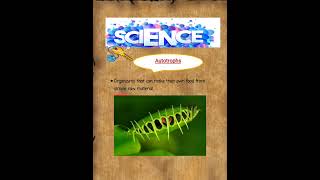 SciKeyword Autotrophs Science class7 chapter1 Nutrition in plants [upl. by Pillow]