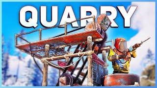 Best Double Quarry  Rust  Automated Quarries  Rust [upl. by Iniffit]