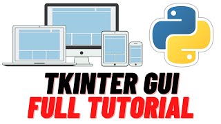 Create GUI App Python Tkinter FULL TUTORIAL [upl. by Oriaj552]