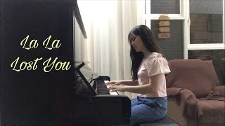 La La Lost You  NIKI acoustic cover piano version [upl. by Haerr]