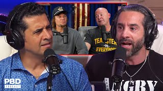 “Schumer Is A Piece Of Sht”  Teamster Leader UNLEASHES On Dems During Theo Von Interview [upl. by Efar]