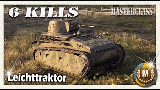 Best Tier 1 Tank  Leichttraktor  World of Tanks Masterclass  6 Kills [upl. by Aibos511]