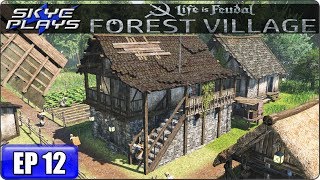 Life Is Feudal Forest Village Lets Play  Gameplay  Ep 12  MINING amp CASTLE BARN [upl. by Titus]