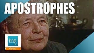 Apostrophes  Marguerite Yourcenar quotMémoires dHadrienquot  Archive INA [upl. by Madelyn]