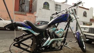 Big Dog Chopper Rear Tyre llanta trasera [upl. by Ynnavoig65]