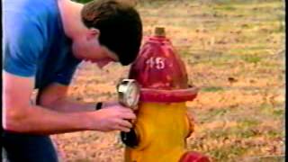 CONDUCTING AND REPORTING HYDRANT FLOW TESTS BY DR TOM WALSKI 1987 [upl. by Fidelas]