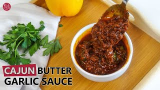 CAJUN GARLIC BUTTER SAUCE RECIPE  HOW TO MAKE CAJUN GARLIC BUTTER SAUCE FOR SEAFOOD  HINZ COOKING [upl. by Lau381]