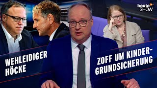 TVDuell Voigt vs Höcke Darf man mit Faschisten reden  heuteshow vom 12042024 [upl. by Nivlac]