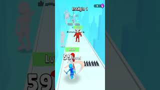 ninja tipo naruto 🥷🏼🗡🔪☯️ jogosmobile androidgames asmrgames satisfying [upl. by Bowman]