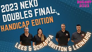 2023 NEKO Doubles Final Lees and Schiappa vs Leonardi amp Britton [upl. by Sochor]