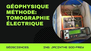 Géophysique Méthode  tomographie électrique [upl. by Airda]