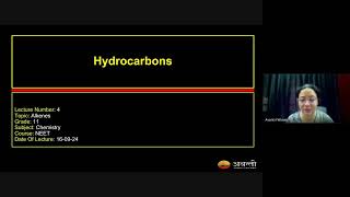 Hydrocarbons  Alkenes Part 1  12th NEET Chemistry  16th Sept 2024 [upl. by Wsan595]