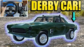 Derby Car Has Serious Issue  Mon Bazou W Logitech G27  Wheel Cam 10 [upl. by Gaylord]