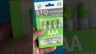 Rechargeable Battery short review [upl. by Krissie153]