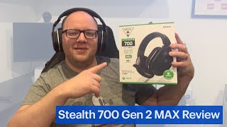 Turtle Beach Stealth 700 Gen 2 MAX Wireless Gaming Headset Review [upl. by Troth476]