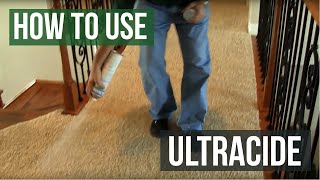 How To Get Rid of Fleas with Ultracide [upl. by Bywoods532]