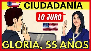 2024  ENTREVISTA Y EXAMEN de ciudadanía americana CON EXPLICACIÓN N400 en inglés y español [upl. by Marcellus147]