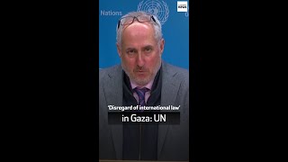 ‘Disregard of international law’ in Gaza UN [upl. by Horwitz13]