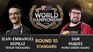 Sam Pardee vs JeanEmmanuel Depraz  Round 10  World Championship XXVII [upl. by Adahs]