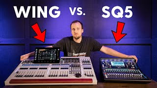 Behringer WING vs Allen amp Heath SQ5 for Worship Ministry [upl. by Watt]