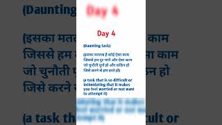 Daunting task meaning in hindi [upl. by Salomo550]