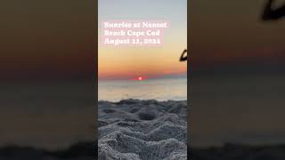 Sunrise at Nauset Light Beach Cape Cod sunrise capecod [upl. by Debra]