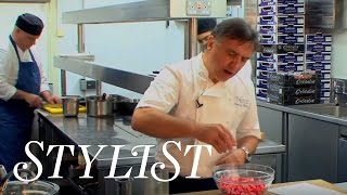 How To Make Strawberry And Rhubarb Crumble Tutorial With Raymond Blanc [upl. by Ann-Marie823]