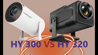 Proyector HY 300 VS HY 320 [upl. by Eltsryk524]