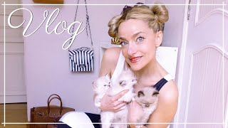 VLOG 🤍Une frange et des griffes [upl. by Rexanna]