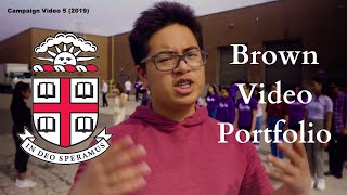 Brown University Video Portfolio  Class of 2025  Rejected [upl. by Fergus780]