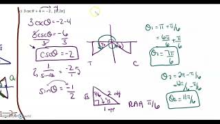 MHF4U 75 Solving Linear Trigonometric Equations [upl. by Bertila]