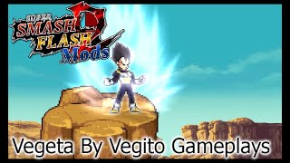 SSF2 MODS Vegeta by Vegito Gameplays Showcase [upl. by Nevla]