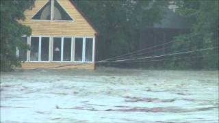 Shelburne Falls Flood of 2011 [upl. by Ruffin661]