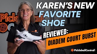 Reviewed Diadem Court Burst Pickleball Shoe [upl. by Oilla419]