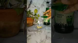 How to Create Green Mint Mocktail with Zone Syrups [upl. by Anuahsed]