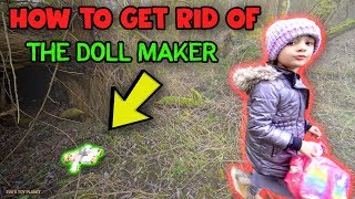 WHO IS THE DOLL MAKER HOW TO GET RID OF THE DOLLMAKER  SECRET MESSAGE COME PLAY WITH US PART 6 [upl. by Kcirdle460]