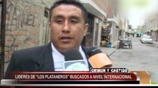 quotLOS PLATANEROSquot BUSCADO A NIVEL INTERNACIONAL  CRIMEN Y CASTIGO [upl. by Nisen]