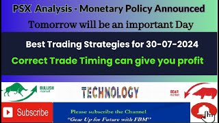 PSX analysis Monetary policy Investment stocks Best trading strategies [upl. by Eniksre]