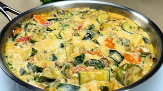 Ein einfaches Rezept mit Zucchini Es ist so lecker dass ich es ständig koche🔝3 Rezepte  263 [upl. by Fiden]