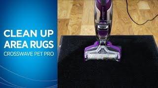 How to Clean Area Rugs with Your CrossWave® Pet Pro [upl. by My]