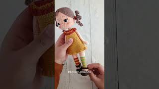 Amigurumi bebek  crochet doll [upl. by Norat]