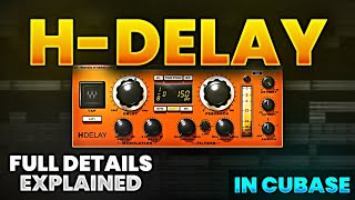 H  Delay How Use In Cubase 13 Pro  Hdelay on Vocals  Use Delay in Vocals  Explained  Full HD [upl. by Dhu567]