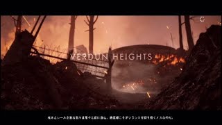 BF1 オペレーション 悪魔の鉄床 ドイツ帝国攻撃側 Verdun Heights～Fort De Vaux 全て収録 看護兵 バトルフィールド1 [upl. by Enelaj]