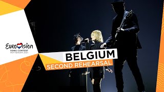 Hooverphonic  The Wrong Place  Second Rehearsal  Belgium 🇧🇪  Eurovision 2021 [upl. by Abshier]