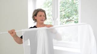 How to Hang Net Curtains  CurtainsCurtainsCurtains [upl. by Salomo]